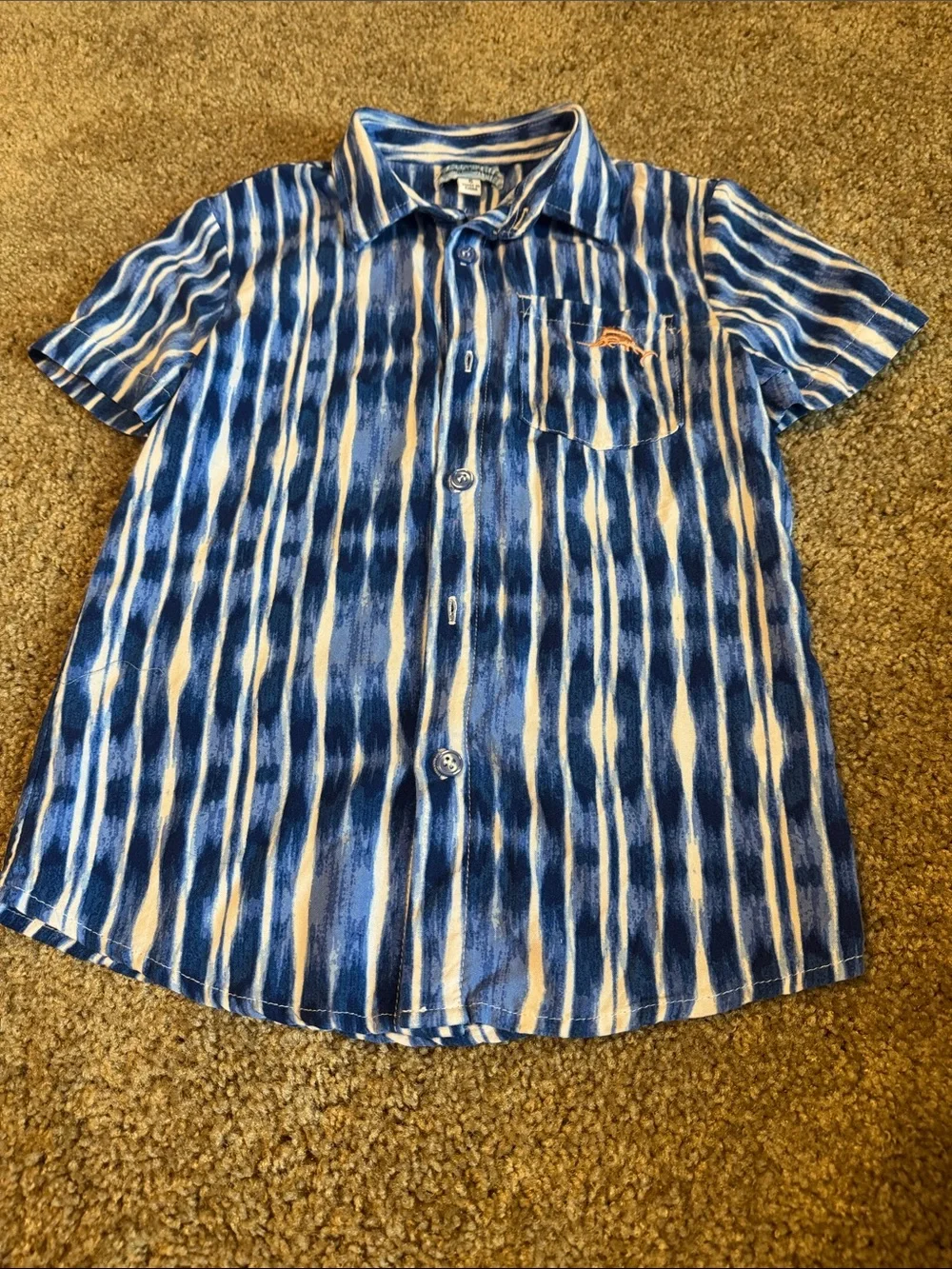 Boys Short-Sleeve Button-Up Shirts- Lot of 5